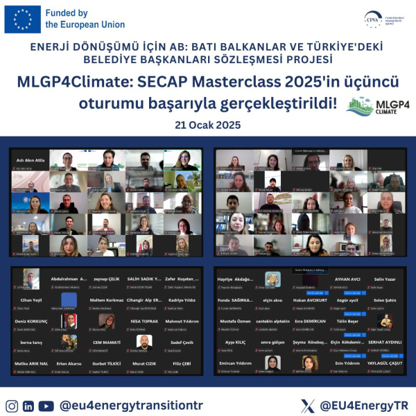 MLGP4Climate: SECAP Masterclass 2025 – 3. Hafta Başarıyla Tamamlandı!